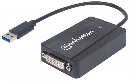Manhattan SuperSpeed USB 3.0 to DVI Converter - Computer Monitor Accessories