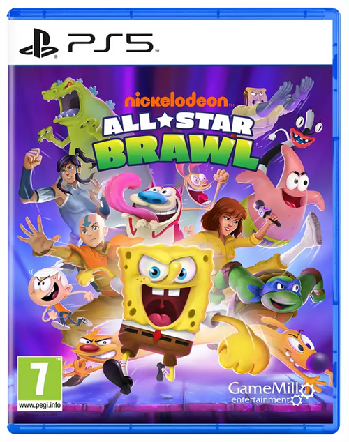 PlayStation 5 Game - Nickelodeon All Star Brawl - Console Gaming Accessories