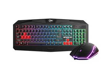 KWG ARIES E1 2-IN-1 GAMING RGB COMBO - Computer Gaming Hardware