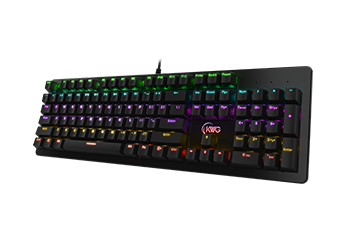 KWG Draco E1 Mechanical Neon Light Keyboard - Computer Gaming Hardware