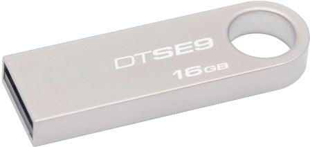 Kingston 16GB DataTraveler SE9 Metal Casing - Flash Memory products