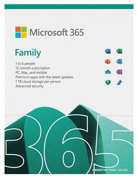 Microsoft ESD 365 Family Subscription ESD - Computer Software
