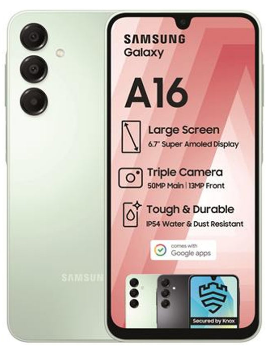 Samsung Galaxy A16 128GB LTE Dual Sim SmartPhone - Mobile and Smartphones
