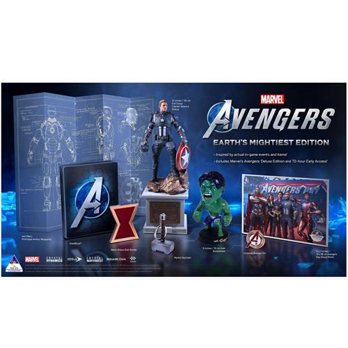 PlayStation 4 Game Marvel Avengers Earth’s Mightiest Edition - Console Gaming Accessories