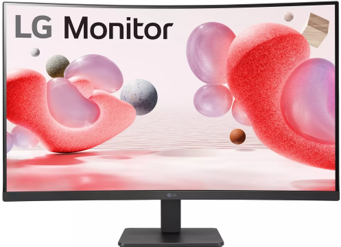 LG Curved 32 Inch FHD LED Desktop Monitor - (1920 x 1080) Curved Display - Computer Monitors
