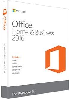 Microsoft Office Home and Business 2016 - Computer Software
