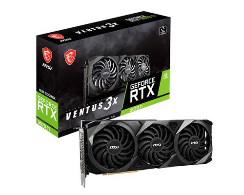 MSI Nvidia GeForce RTX 3070 Ti VENTUS 3X 8G OC - Computer Graphic Cards