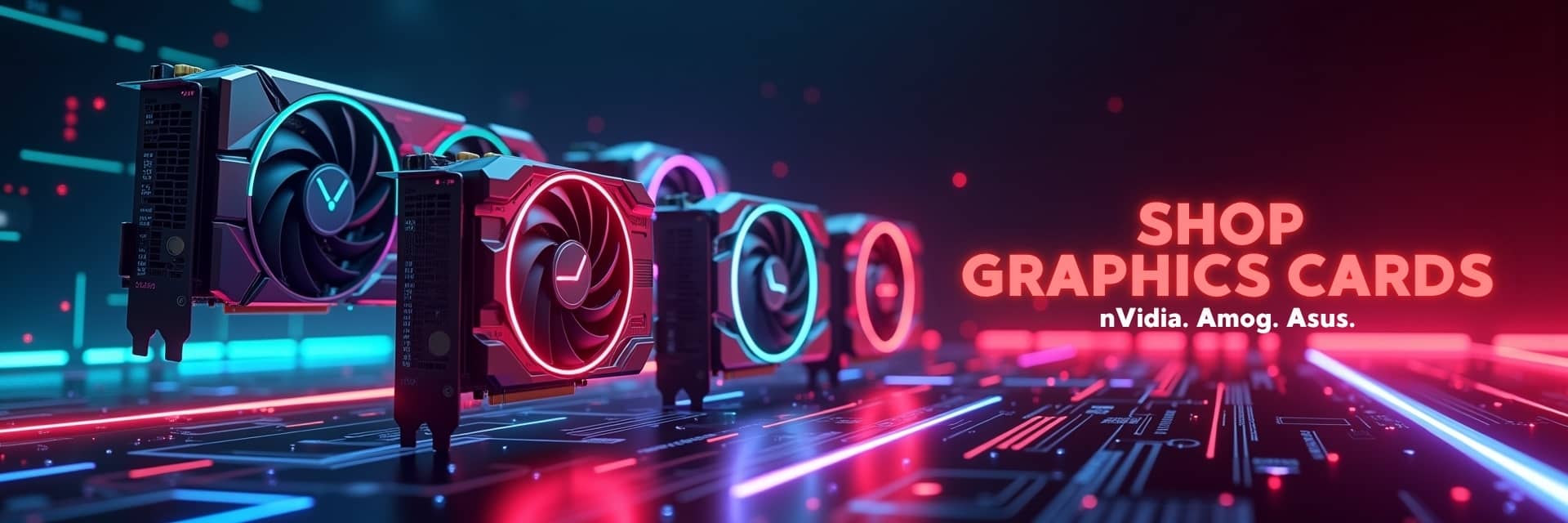 High-performance NVIDIA GeForce RTX, ASUS, and Amog graphics cards for gaming and creative work – NovaTech South Africa