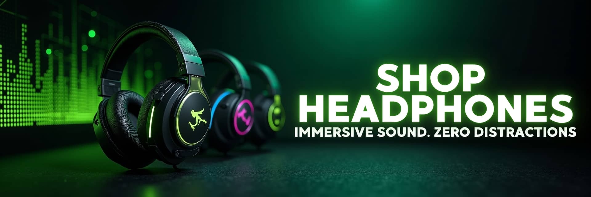 Gaming and professional headsets and earphones from Logitech G, Roccat Khan, Oblanc, Trust, Thronmax, KWG, PDP, and HyperX on display – NovaTech South Africa.