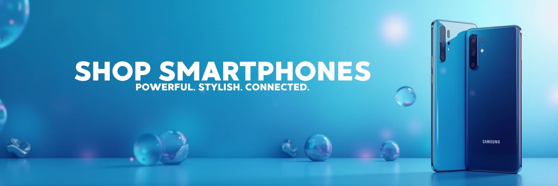 Mobile and smartphones banner featuring Samsung, Cubot, Oukitel, Inoi, and Hisense devices for everyday and advanced mobile use – NovaTech South Africa.