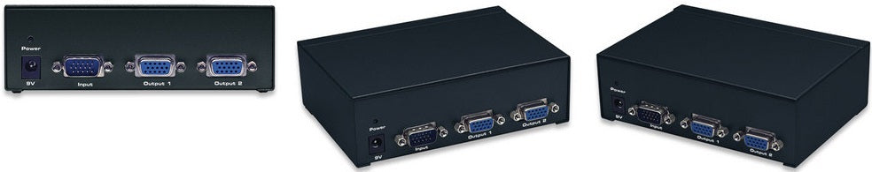 Manhattan VGA Monitor Splitter For 2 Monitor - Computer Monitor Accessories