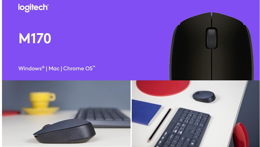 Logitech M170 Wireless Mouse - Keyboards and Mice