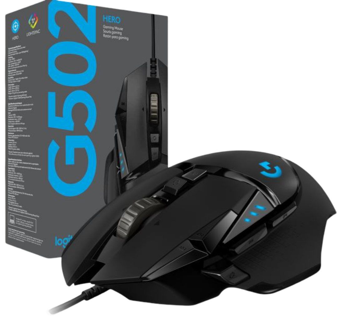 Logitech G502 HEO USB Gaming Mouse - Keyboards and Mice