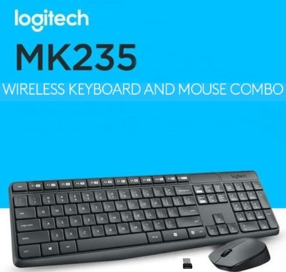 Logitech MK235 Wireless USB Keyboard & Mouse Combo