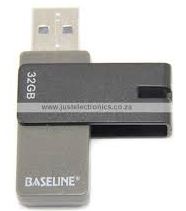 Baseline 32GB USB 2.0 Flash Drive - Flash Memory products