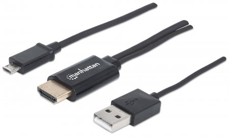 Manhattan MHL HDTV Cable - Computer Monitor Accessories