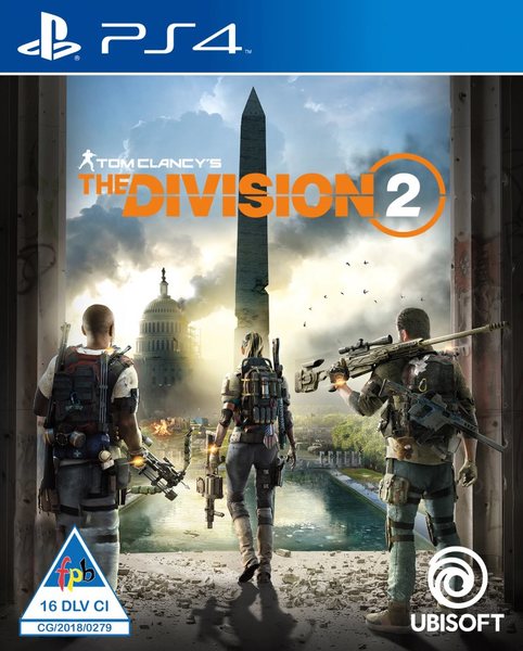 PlayStation 4 Game Tom Clancys The Division 2 - Console Gaming Accessories