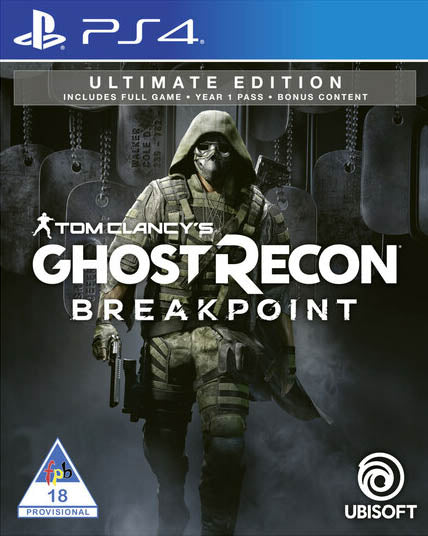 PlayStation 4 Game Tom Clancy Ghost Recon - Console Gaming Accessories