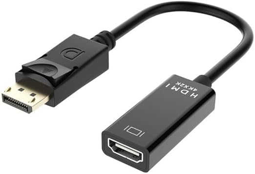 UniQue  30cm Male DisplayPort To 4K Female HDTV