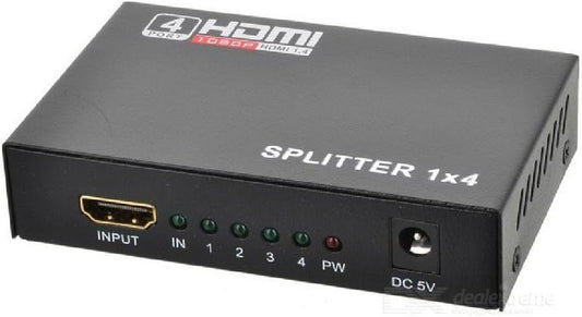 UniQue 4K Ultra HD 4 Port HDTV Splitter