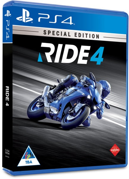 PlayStation 4 Game Ride 4 Special Edition - Console Gaming Accessories