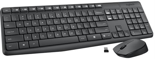 Logitech MK235 Wireless USB Keyboard & Mouse Combo - Keyboards and Mice