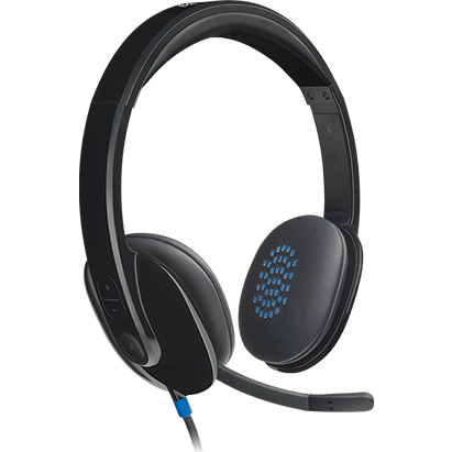 Logitech H540 USB Computer Headset - Headphones