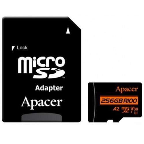 Apacer 256GB Class 10 MicroSD with Adapter - Flash Memory products