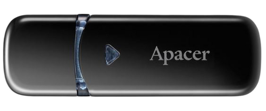 Apacer 512GB AH355 Black USB 3.2 Flash Drive - Flash Memory products