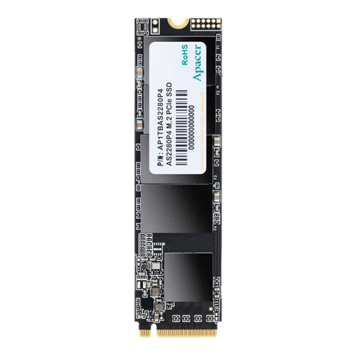 Apacer AS2280P4 512GB M.2 PCIe Gen3 NVMe SSD - Hard Drives/Storage