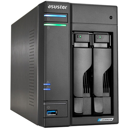 Asustor Lockerstor 2 2 Bay NAS No Hard Drive - Hard Drives/Storage