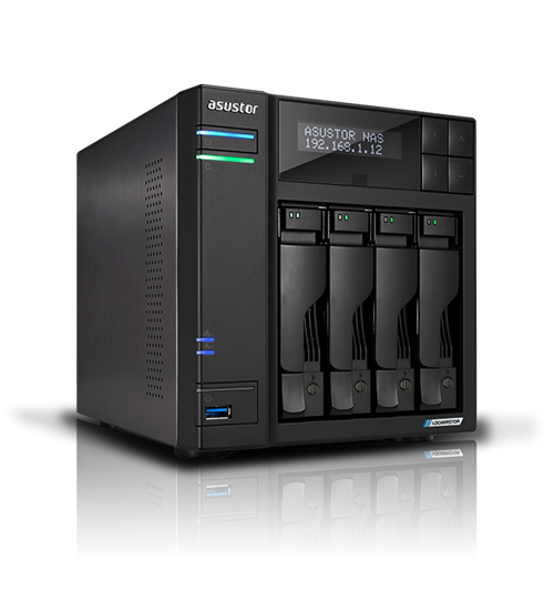 Asustor Lockerstor 4 Gen2 4 Bay NAS No Hard Drive - Hard Drives/Storage