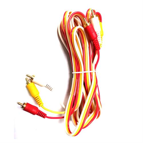 Geeko 3m 3x RCA Cinch Male to Male Audio - Computer Monitor Accessories