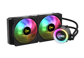 KWG Crater M1 240 Dual Liquid Cooler - Computer Cooling