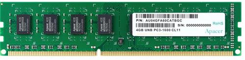 Apacer 4GB DDR3 1600Mhz Desktop Memory - Computer Memory