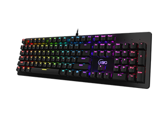 KWG Draco M1 Mechanical RGB Light Keyboard - Computer Gaming Hardware