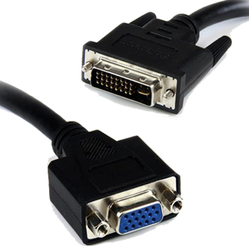 UniQue DVI Male to VGA Female 1.8m Cable - Computer Monitor Accessories