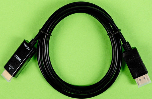 GIZZU 4K 60HZ DISPLAYPORT TO HDMI 1.5M - Computer Monitor Accessories