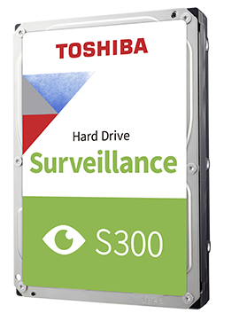 Toshiba S300 8TB Surveillance Hard Drive - Hard Drives/Storage