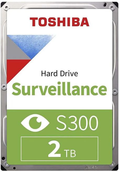 Toshiba 2TB S300 Surveillance 3.5 Inch SATA - Hard Drives/Storage