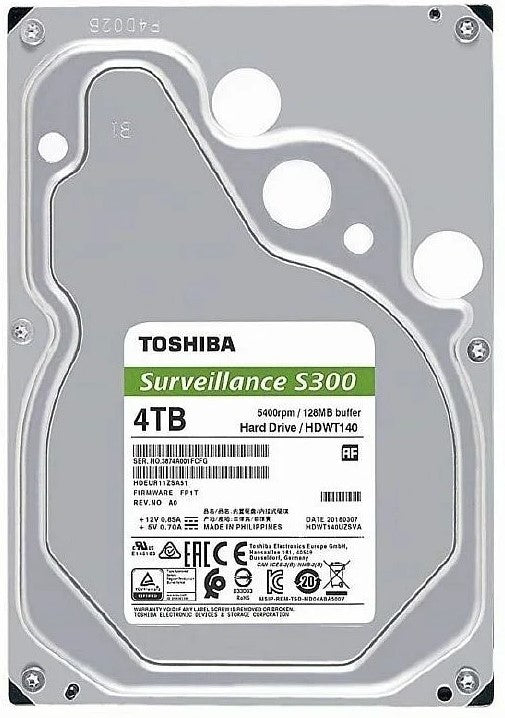 Toshiba S300 Surveillance Drive 3.5 - Hard Drives/Storage