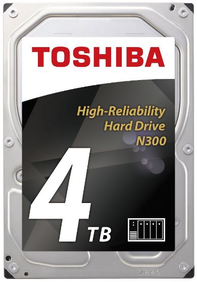 Toshiba 4TB N300 SATA III 3.5 - Hard Drives/Storage
