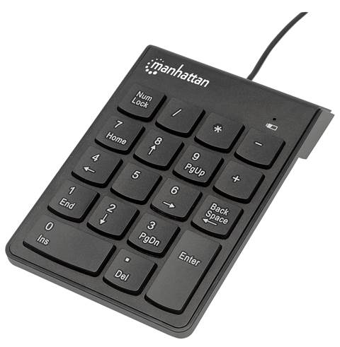 Manhattan USB Numeric Wired Keypad - Keyboards and Mice
