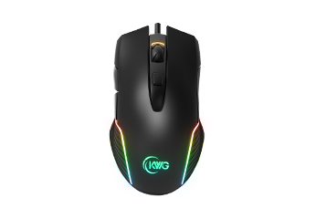 KWG Orion M1 RGB streaming lighting Unique Mouse - Computer Gaming Hardware