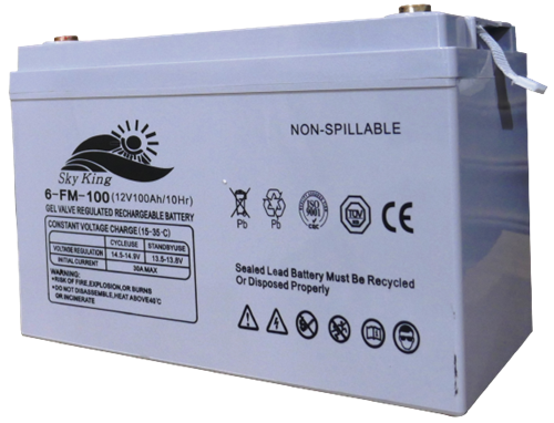 Solarix 12V 100AH Deep Cycle Gel Battery â€“ - Renewable Power Solutions