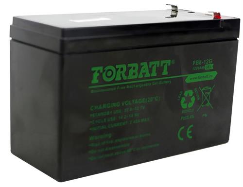 Solarix Forbatt 12V 8Ah Rechargeable Lead Acid - Renewable Power Solutions