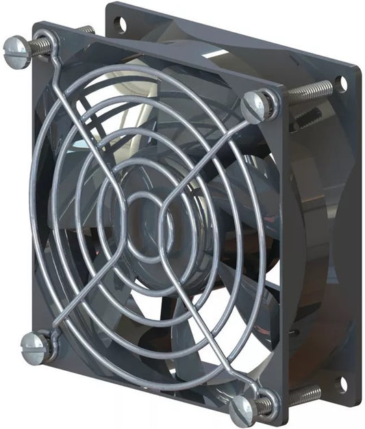 UNIQUE CABINET FAN/PLUG/FINGR FOR 9U - Computer Cooling