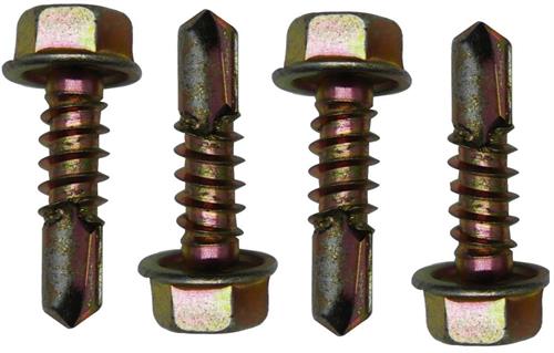 Solarix Hexagon Head Self Tapping Screw Pack of 4 - Renewable Power Solutions