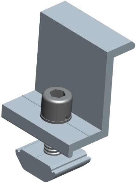 Solarix End Clamp 35mm Solar Panel Mounting - Renewable Power Solutions