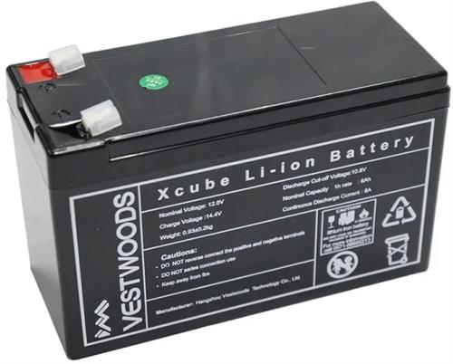 Solarix XCube 12V 8Ah Rechargeable Lithium - Renewable Power Solutions